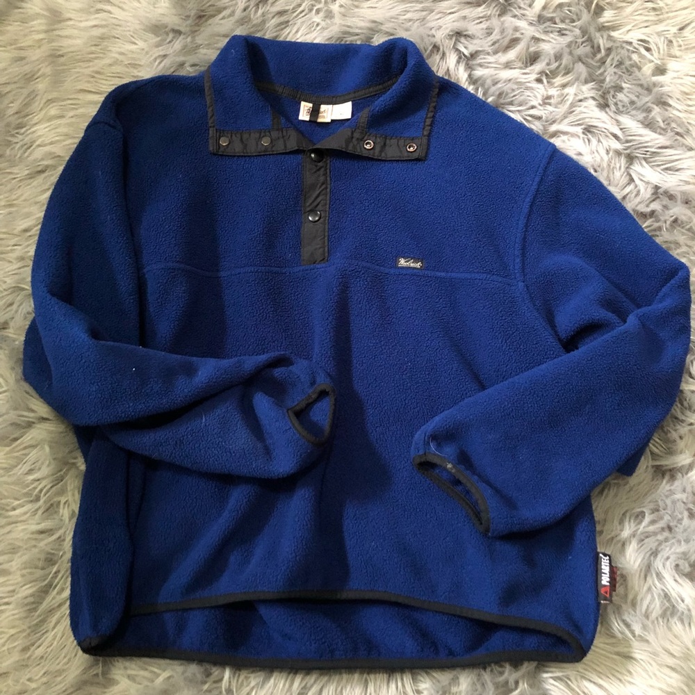Vintage Woolrich Synchilla Fleece Polartec Blue